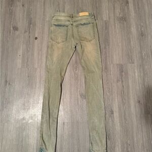MNML Olive Skinny Jeans